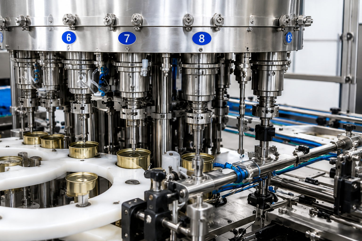 Bottled Water Rinsing, Filling, and Capping 3-in-1 Machine