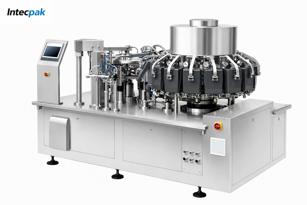 High-Speed Premade Pouch Vacuum Packaging Machine